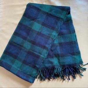 Checked scarf